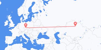 Flights from Kazakhstan to the Czech Republic