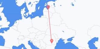 Flights from Romania to Latvia