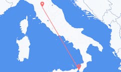 Flyreiser fra Reggio di Calabria, til Firenze