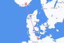 Flyg från Lubeck till Kristiansand