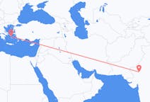 出发地 印度焦特布尔目的地 希腊米科诺斯的航班