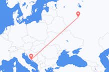 Flyreiser fra Split, Kroatia til Moskva, Russland