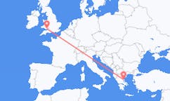 Flights from Cardiff, Wales to Volos, Greece