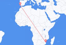 Flyg från Vilankulo, Moçambique till Faro, Portugal