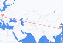 Flyreiser fra Nanjing, til Vienna