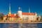 Riga Castle is a castle on the banks of River Daugava in Riga, the capital of Latvia.