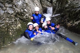 Exclusif - Aventure privée de canyoning sur le lac de Bled