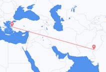 Flyg från Rahim Yar Khan, Pakistan till Izmir, Turkiet