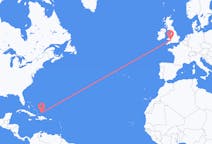 Flights from Cockburn Town, Turks & Caicos Islands to Cardiff, the United Kingdom