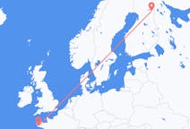 Loty z miasta Quimper do miasta Kuusamo
