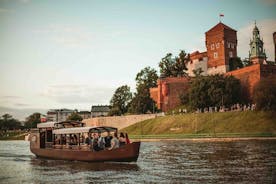 Cruzeiro de gôndola O passeio privado pelo rio Vístula em Cracóvia até 12 pessoas