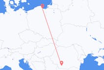 Flyreiser fra Craiova, Romania til Gdańsk, Polen