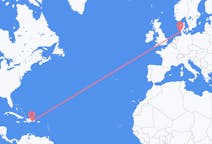Flights from Santo Domingo, Dominican Republic to Westerland, Germany