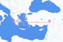 Vluchten van Kahramanmaraş naar Zakynthos-eiland
