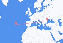 Flights from Terceira Island, Portugal to Constanța, Romania