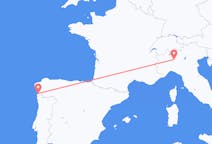 Flights from Vigo in Spain to Milan in Italy