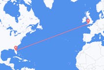 Flights from Orlando, the United States to Exeter, England