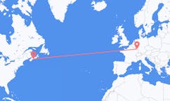 Flyrejser fra Halifax til Saarbrücken