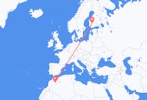 Flights from Errachidia, Morocco to Tampere, Finland