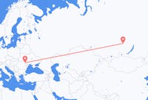 Flights from Bratsk, Russia to Iași, Romania