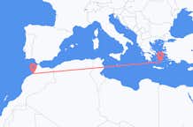 Flights from Rabat to Santorini