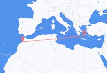 Flights from Rabat in Morocco to Santorini in Greece