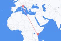 Flights from Pemba Island to Rome
