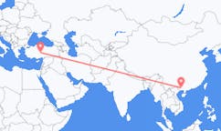 Flights from Nanning, China to Nevşehir, Turkey
