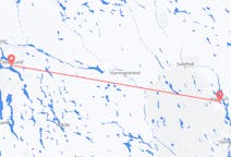 Flights from Östersund, Sweden to Kramfors Municipality, Sweden