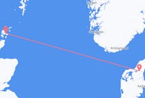 Flyg från Kirkwall till Ålborg