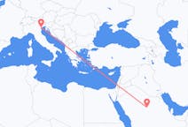 Рейсы из региона Аль-Касим (Саудовская Аравия) в Венецию (Италия)