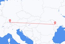 Flug frá Chișinău, Moldóvu til Friedrichshafen, Þýskalandi