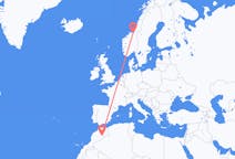 Flights from Errachidia, Morocco to Trondheim, Norway