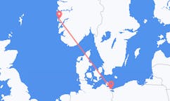 Flights from Heringsdorf to Bergen