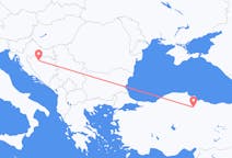 Vluchten van Banja Luka, Bosnië en Herzegovina naar Karamustafapasa, Turkije