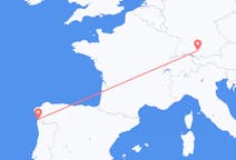 Flyrejser fra Vigo, Spanien til Memmingen, Tyskland