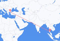 出发地 泰国出发地 洛坤是洛玛叻省目的地 希腊亞歷山德魯波利斯的航班