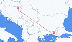 Lennot Tuzlasta, Bosnia ja Hertsegovina Alexandroupoliin, Kreikka