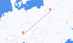 Flights from Salzburg, Austria to Grodno, Belarus