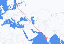 出发地 印度出发地 门格洛尔目的地 拉脱维亚里加的航班