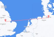 Flyreiser fra Hamburg, Tyskland til Nottingham, England