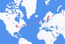 Flights from Chicago, the United States to Turku, Finland