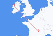 Vluchten van Le Puy-en-Velay, Frankrijk kloppen, Ierland