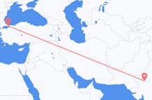 Flyreiser fra Jodhpur, India til Istanbul, Tyrkia