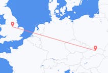 Flights from Poprad, Slovakia to Nottingham, the United Kingdom