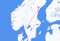 Loty z miasta Aalborg do miasta Kramfors Municipality