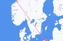 Flüge von Molde, Norwegen nach Danzig, Polen