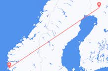 Flights from Rovaniemi to Bergen