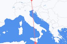 Flyreiser fra Malta, til Salzburg