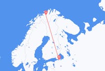 Flyreiser fra St. Petersburg, Russland til Alta, Norge